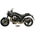 Mivv Slip-On Oval carbono con tapa carbono Moto Guzzi Griso 850 / 1100 06-11 / Griso 1200 07-16