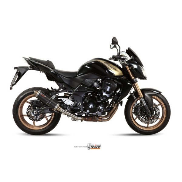 Mivv Slip-On GP carbon Kawasaki Z750 R 2011-14