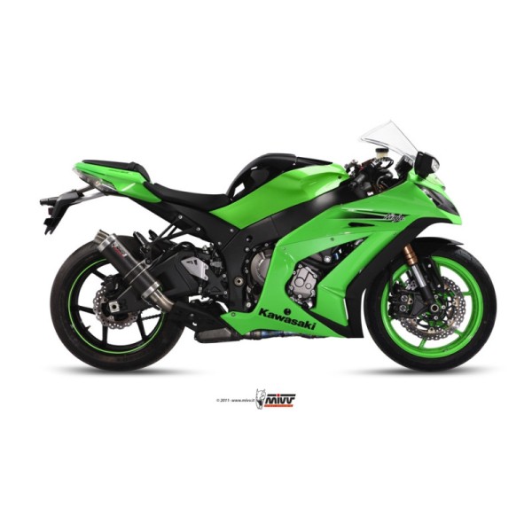 Mivv Slip-On GP carbon Kawasaki ZX-10 R 2011-15