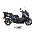 Mivv Slip-On Mover black Suzuki Burgman 400 2017-20