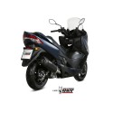 Mivv Slip-On Mover black Suzuki Burgman 400 2017-20