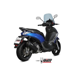 Mivv Full system 1x1 Mover black Piaggio Beverly 350 2017-20