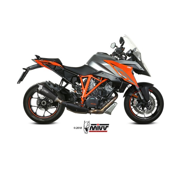Mivv Slip-On Delta Race Black KTM 1290 Superduke GT 2016-24