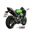 Mivv Slip-On Mk3 carbono Kawasaki ZX-6 R 636 2019-24