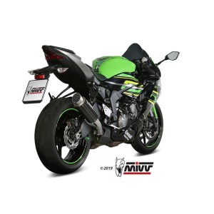 Mivv Slip-On GP Pro carbono Kawasaki ZX-6 R 636 2019-20