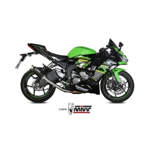 Mivv Tubo no kat (compatible con silenciadores Mivv y Originales) Kawasaki ZX-6 R 636 2019-24