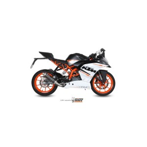 Mivv Full system 1x1 GP carbon KTM RC 390 2014-16