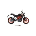 Mivv Full system 1x1 Suono black con tapa carbono KTM 390 Duke 2013-16