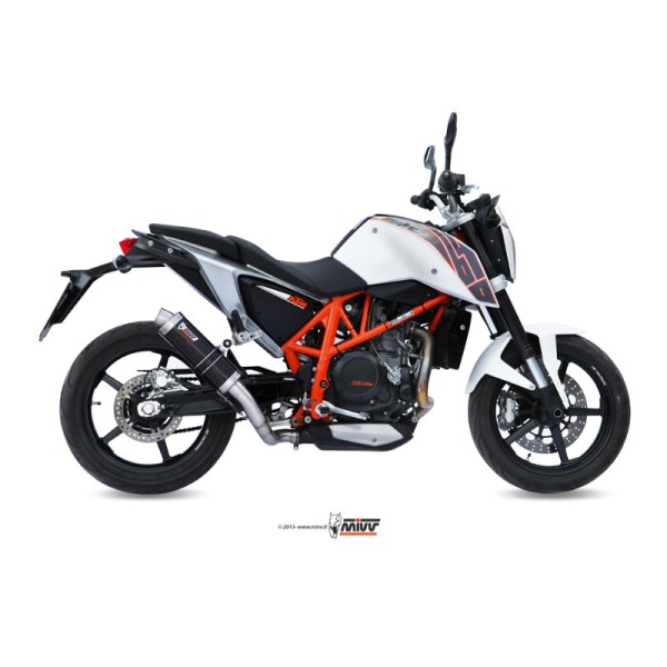 Mivv Slip-On GP black KTM 690 Duke 2012-18