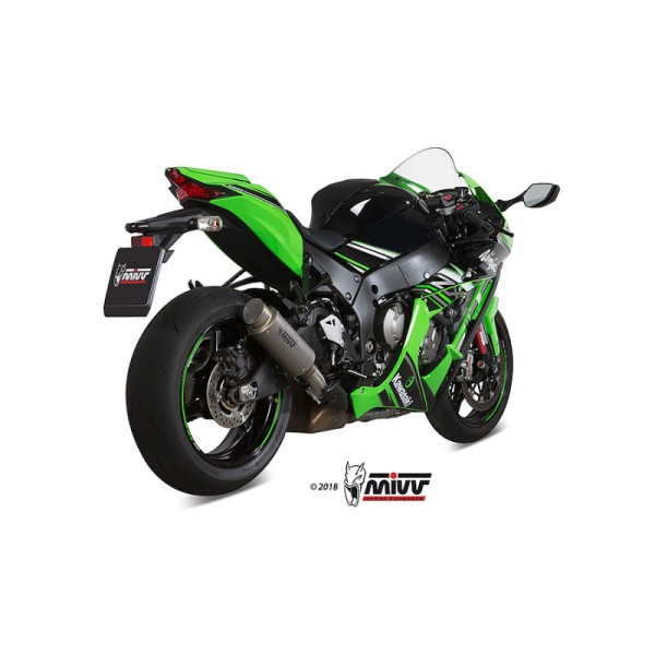 Mivv Slip-On GP Pro Titan Kawasaki ZX-10 R / RR / SE 2016-25