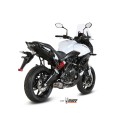 Mivv Full system 2x1 Oval titan con tapa carbono Kawasaki Versys 650 2015-22
