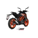 Mivv Slip-On Mk3 St. Steel KTM 125 Duke 2021-23
