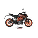 Mivv Slip-On Mk3 Black KTM 125 Duke 2021-23