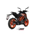 Mivv Slip-On Mk3 Black KTM 125 Duke 2021-23