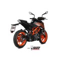 Mivv Slip-On X-M1 Black KTM 125 Duke 2021-23