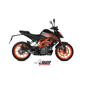 Mivv Slip-On GP Pro carbono KTM 125 Duke 2021-23