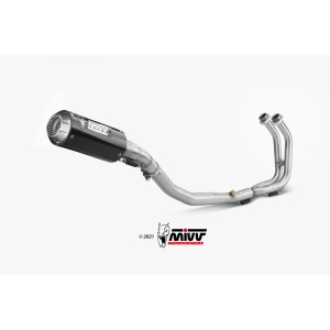 Mivv Tubo no kat (compatible con Silencioso Mivv y Original) Kawasaki Ninja 400 2018-20/Z400 2019-20