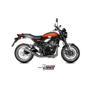 Mivv Colectores no kat (Compatible con silenciosos Mivv y de serie) Kawasaki Z900 RS 2018-24
