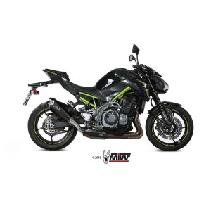 Mivv Slip-On Delta Race Black Kawasaki Z900 2017-19 / Z900 A2 (35 KW / 70 KW) 2017-25