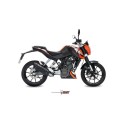 Mivv Full system 1x1 Suono black con tapa carbono KTM 125 Duke 2011-16 / 200 Duke 2012-14