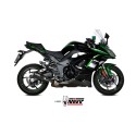 Mivv Slip-On Mk3 carbono Kawasaki Ninja 1000 SX / Tourer 2020-25