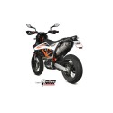 Mivv Slip-On Oval Titan con tapa carbono KTM 690 SMC R 2020-24