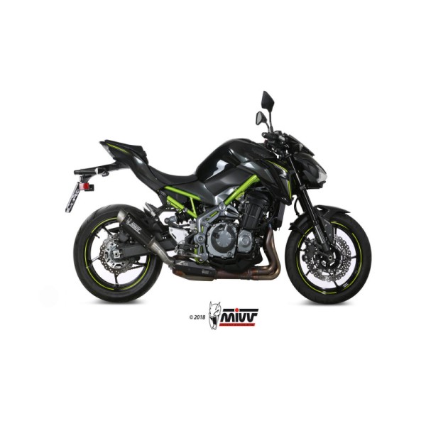 Mivv Slip-On GP Pro carbono Kawasaki Z900 2017-19 / Z900 A2 (35 KW / 70 KW) 2017-25