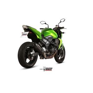 Mivv Slip-On Suono black con tapa carbono Kawasaki Z750 2007-14