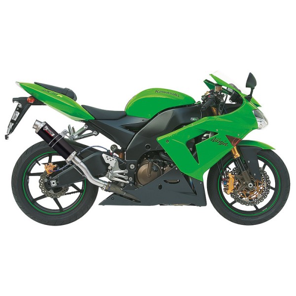 Mivv Slip-On GP black Kawasaki ZX-10 R 2004-05