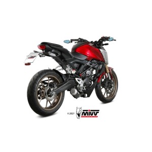 Mivv Full system 1x1 MK3 carbono Honda CB 125 R 2021-24