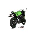 Mivv Full system 2x1 Oval carbono con tapa carbono Kawasaki Ninja 650 / Z650 2017-23