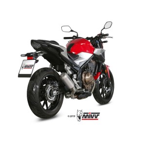 Mivv Slip-On Mk3 St. Steel Honda CB 500 F 2019-24