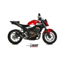 Mivv Slip-On Mk3 carbono Honda CB 500 F 2019-24