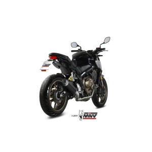 Mivv Full system 4x2x1 GP Pro Black Honda CB 650 R / CBR 650 R 2019-23