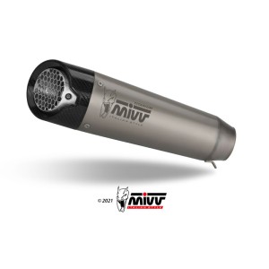 Mivv Slip-On X-M5 Titanium CF MOTO 650NK 2021-24