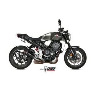 Mivv Slip-On Mk3 Black Honda CB 1000 R 2018-25