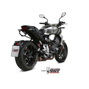 Mivv Slip-On Mk3 Black Honda CB 1000 R 2018-25