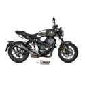 Mivv Slip-On Delta Race Black Honda CB 1000 R 2018-25