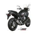 Mivv Slip-On Suono St. Steel con tapa carbono Honda CB 500 X 2017-22