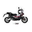 Mivv Slip-On Suono Black con tapa carbono Honda X-ADV 750 2017-25