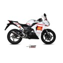 Mivv Full system 1x1 Oval carbono con tapa carbono Honda CBR 125 R 2011-16