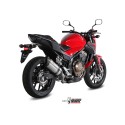 Mivv Slip-On Suono St. Steel con tapa carbono Honda CB 500 F 2016-18