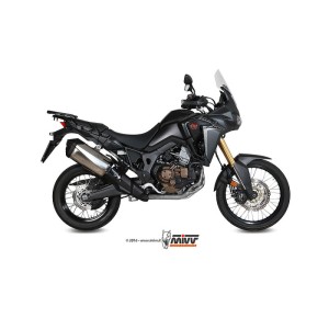 Mivv Tubo no kat para silenciadores OE Honda CRF 1000 L Africa Twin 2016-19