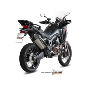 Mivv Tubo no kat para silenciadores OE Honda CRF 1000 L Africa Twin 2016-19