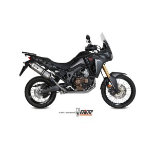 Mivv Tubo no kat para silenciadores Mivv Honda CRF 1000 L Africa Twin 2016-19