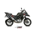 Mivv Slip-On Speed edge Black Benelli TRK 502 X 2018-25