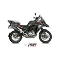 Mivv Slip-On Oval carbono con tapa carbono Benelli TRK 502 X 2018-25