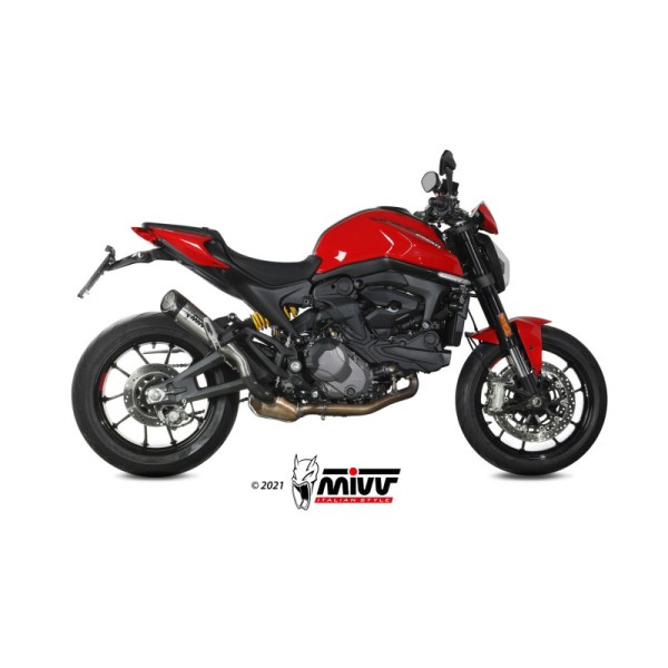 Mivv Slip-On X-M5 Titan Ducati Monster 2021-25