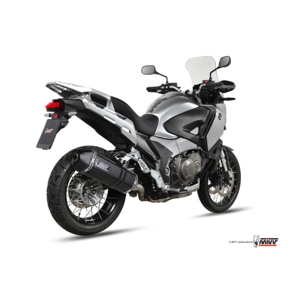 Mivv Slip-On Speed edge black Honda CrossTourer  2012-20