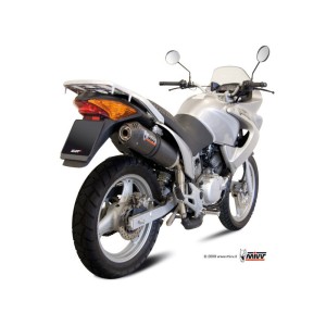 Mivv Slip-On Oval carbono con tapa carbono Honda XL 125 Varadero  2007-11